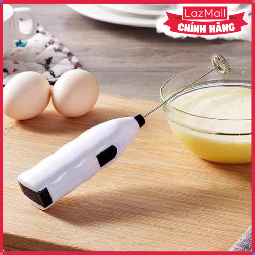 Máy đánh trứng vouller tạo bọt cà phê mini - giao màu ngẫu nhiên - hàng chính hãng