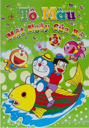 Sách - Tô Màu - Một Ngày Của Bé - Tập 3 - 8935072898786