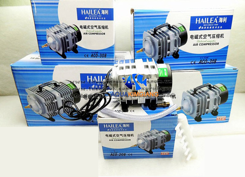 Máy Sục Oxy Hailea ACO 208 25W 6 vòi