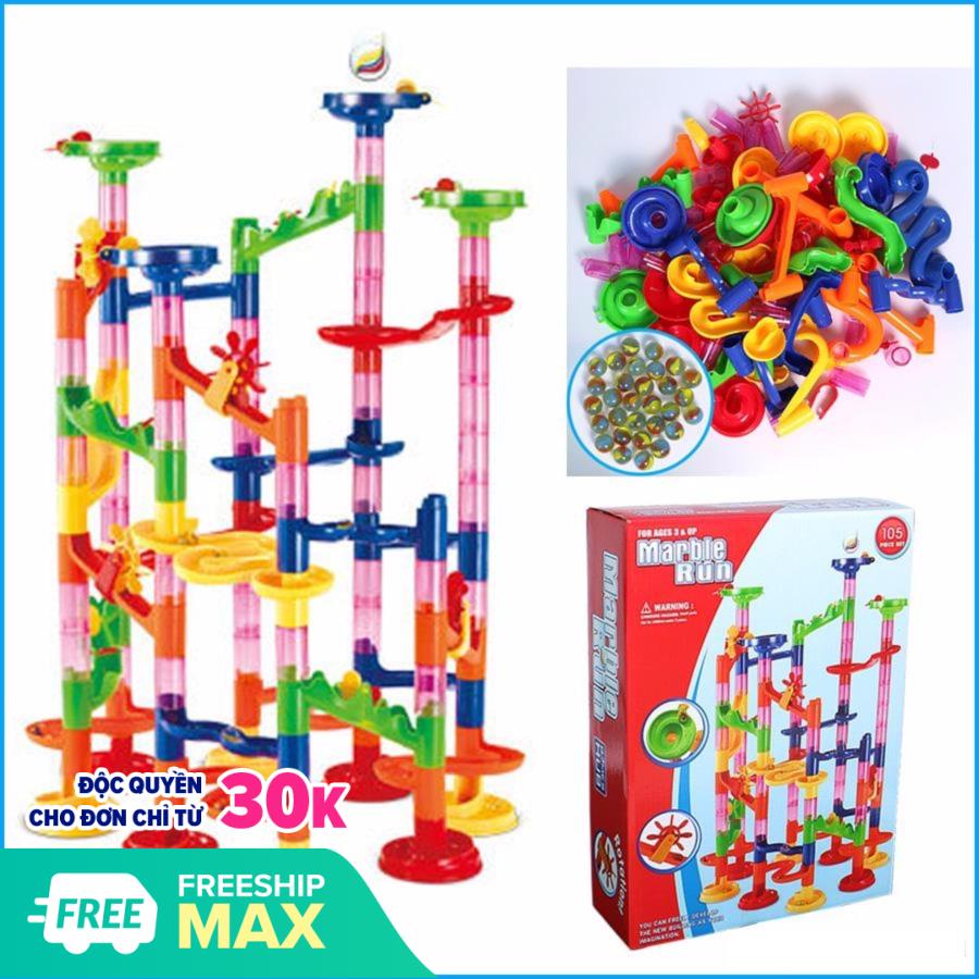 Bộ Đồ Chơi Lắp Ráp Marble Run Cho Bé, Chất Liệu Nhựa Cao Cấp Bền Đẹp, Thiết Kế Nhỏ Gọn Dễ Dàng Tháo Lắp, Giúp Trẻ Tăng Khả Năng Tư Duy Sáng Tạo