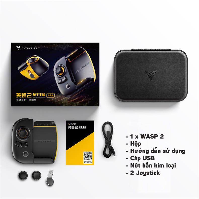 Flydigi Wasp 2 | Tay cầm chơi game PUBG và Liên Quân (FPS, MOBA)