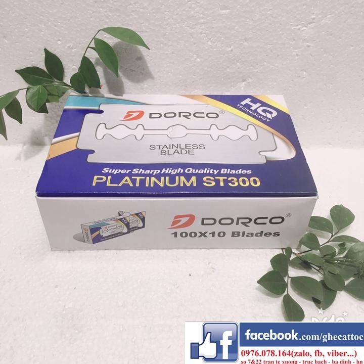 Hộp 100 Lưỡi Dao Lam DORCO ST300 Hàn Quốc