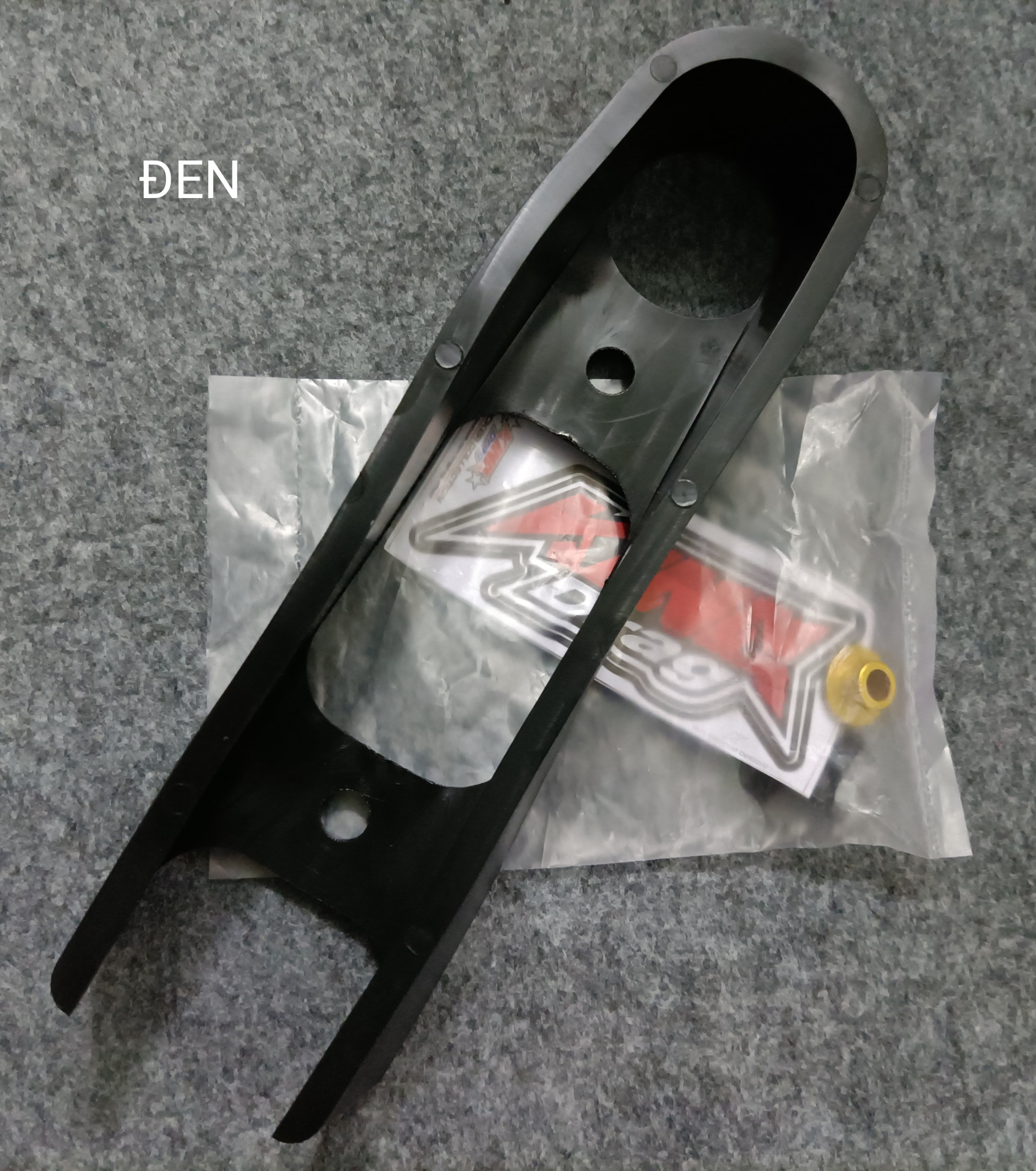 [HCM]Cao su đỡ sên xe máy - ĐEN