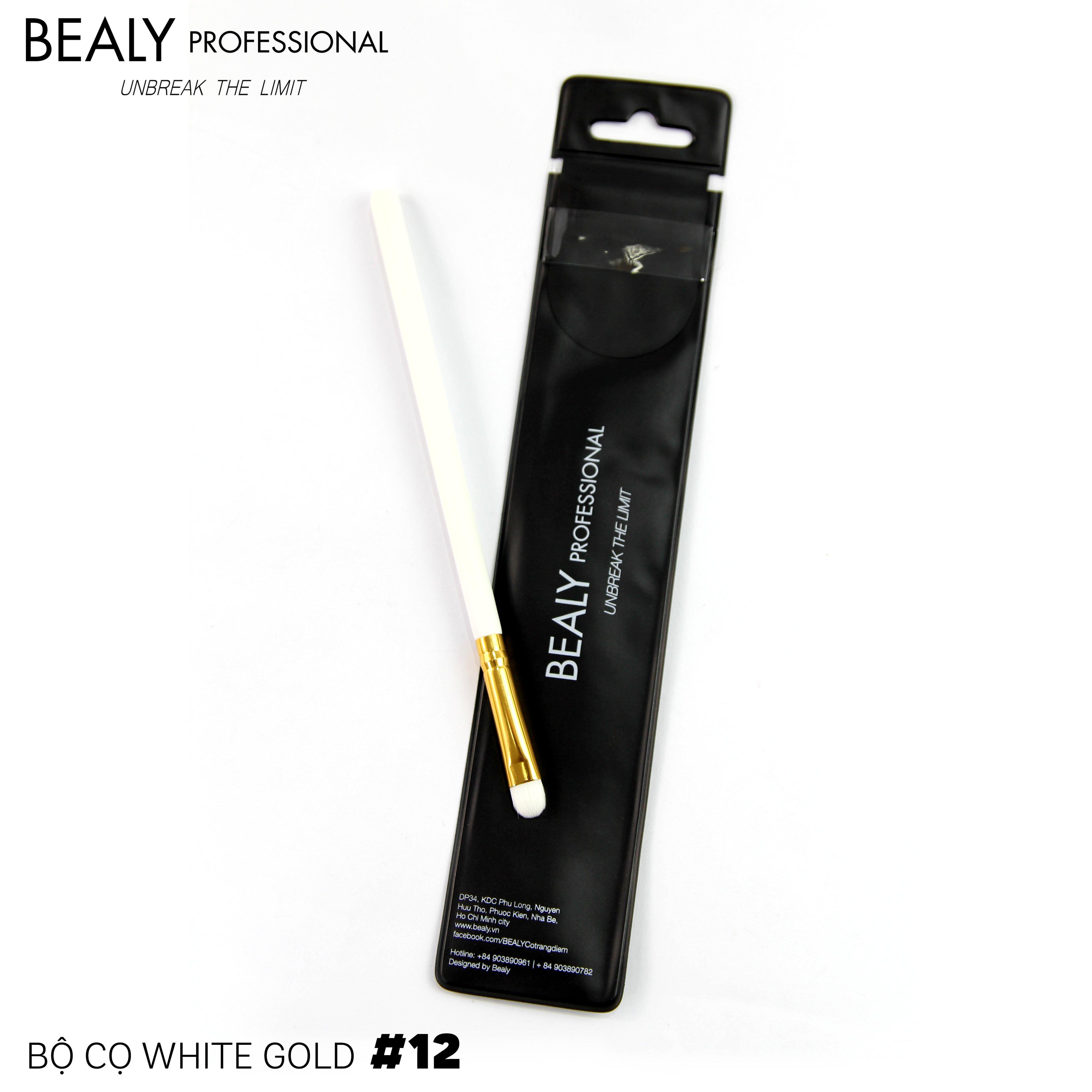 CỌ MẮT BẢN DẸT WHITE GOLD N0.12