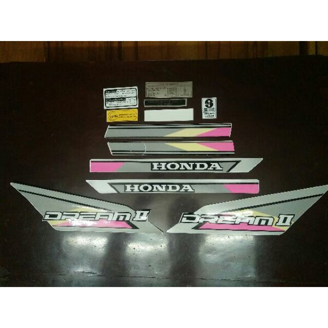 tem xe dream thái hồng .Tặng bộ tem thông số thái