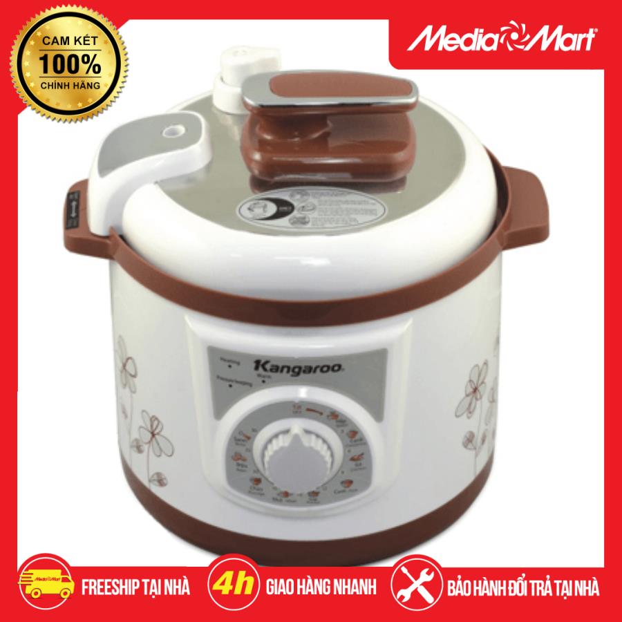 Nồi áp suất điện 6L Kangaroo KG136