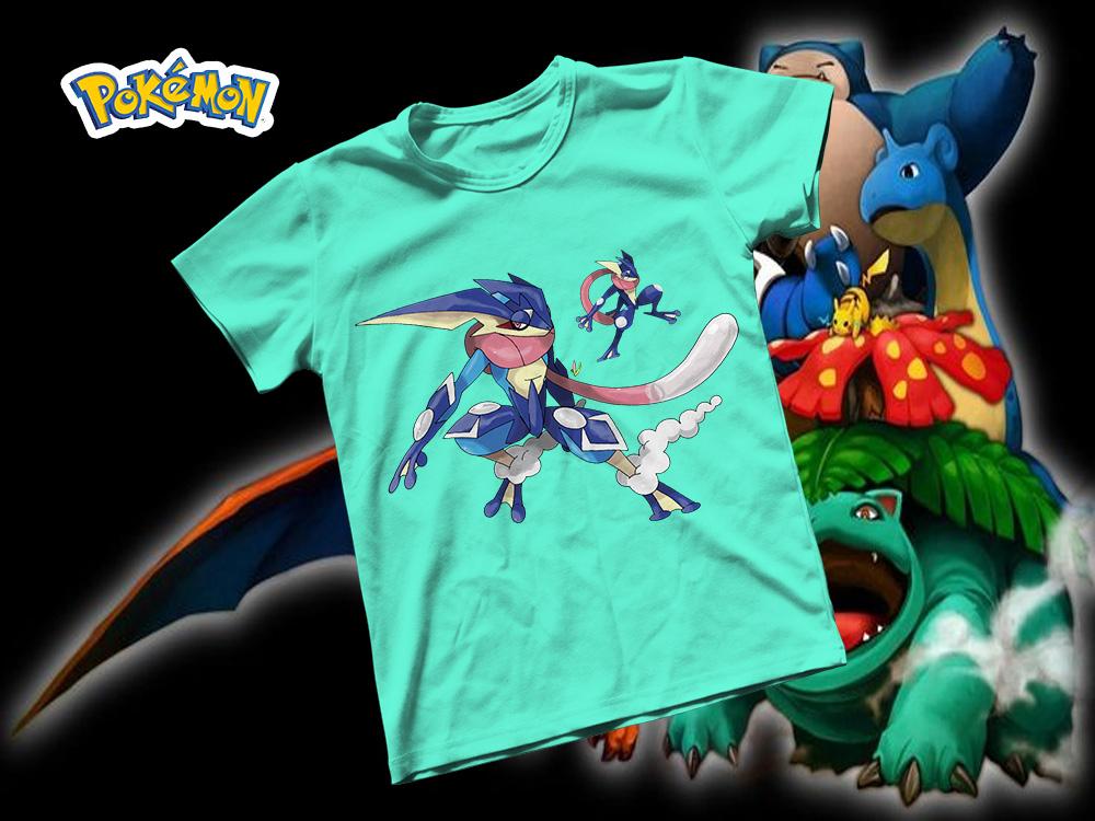 [HCM]Áo thun Cotton Unisex - Anime - Pókemon - Pokemon Dohidode