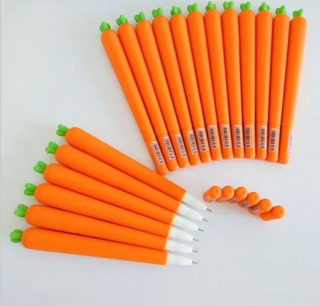 COMBO 3 BÚT CÀ RỐT SIÊU CUTE  KHUYẾN MÃI CỰC SỐC