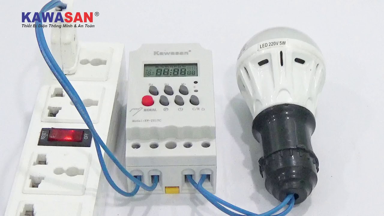 [HCM]CÔNG TẮC HẸN GIỜ KĨ THUẬT SỐ KW-TS17C
