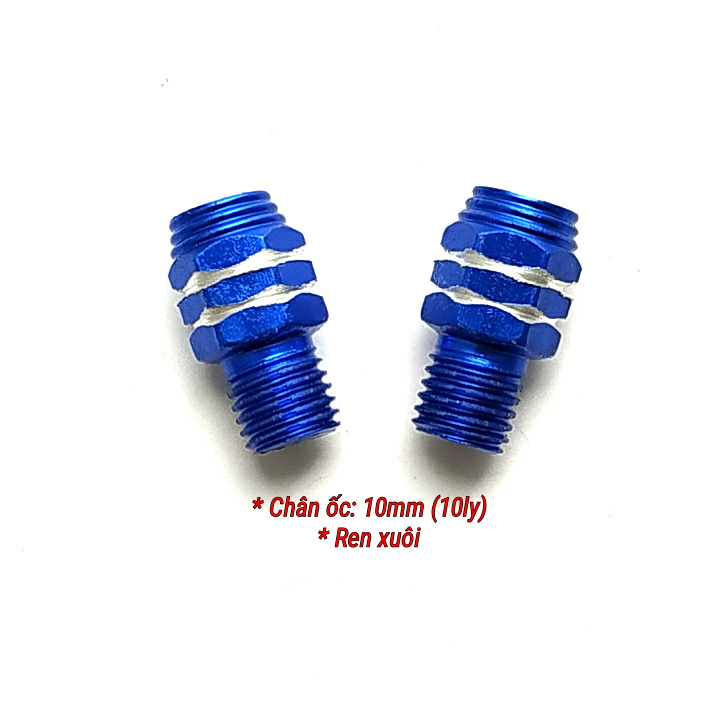 Ốc chân gương xe máy hình mặt cười (giá 01 đôi)