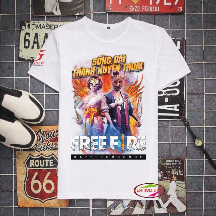 Áo Free Fire - Mùa 1- Hoa anh đào