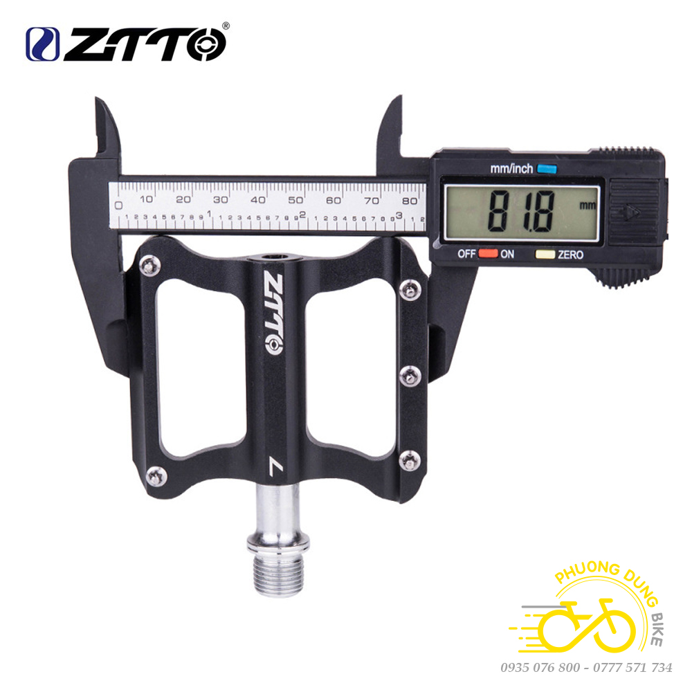 Pedan Bàn Đạp Bạc Đạn Xe Đạp ZiTTO JT06 – Bàn Đạp Bạc Đạn, Nhôm Nhẹ, Chống Trượt, Bền Bỉ