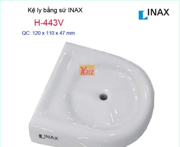 Kệ đựng ly bằng sứ INAX H-443V