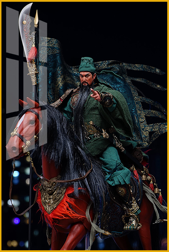 Tranh Quan Vũ Quan Công Vân Trường chất liệu bóng kiếng hoặc nhám kim sa QuanVu007