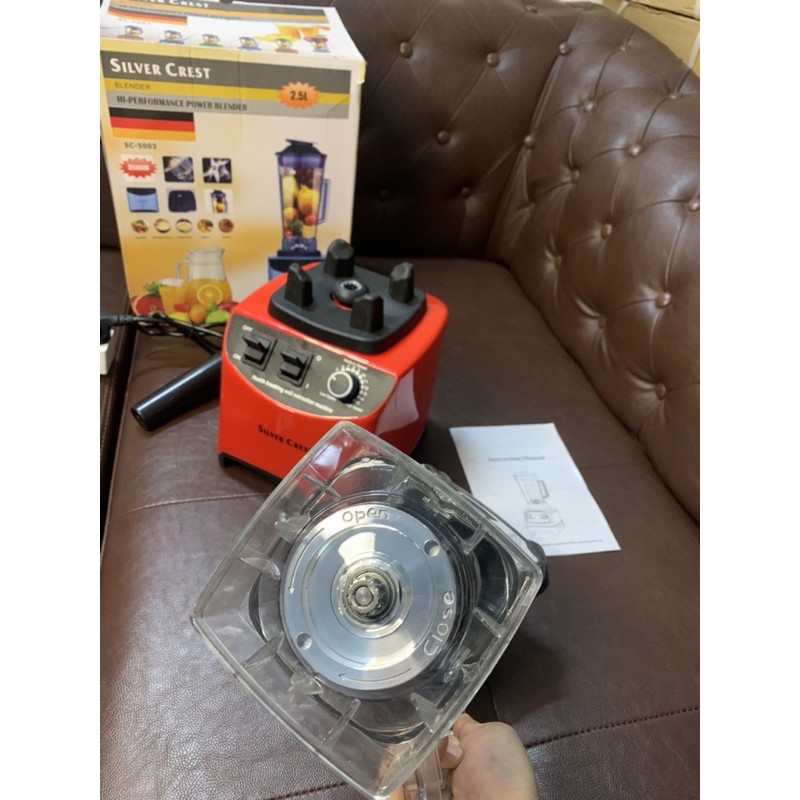 |THW-HN| (Bảo Hành 1 Đổi 1) Máy xay 3500W .2,5Lit SILVER CREST BLENDER