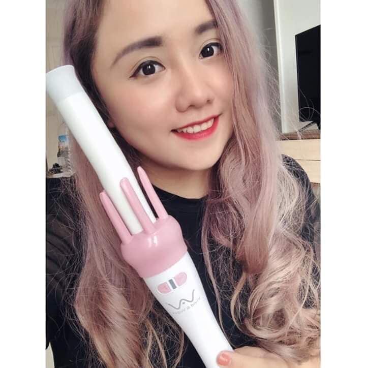 Máy làm tóc xoăn trục xoay tự động