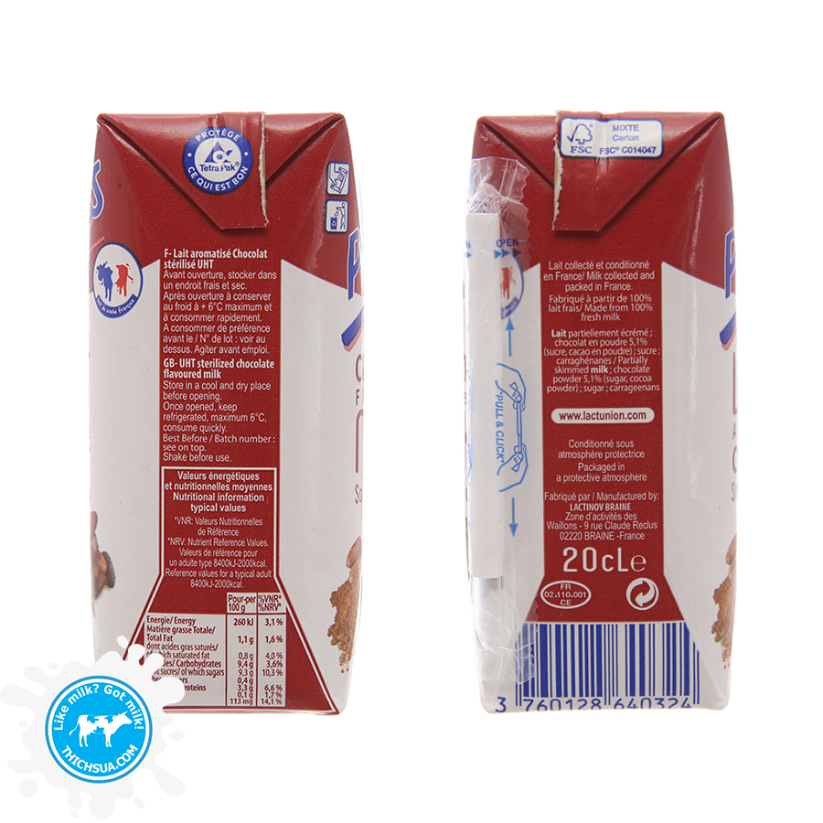 [HCM]Sữa Promess Hương Chocolate 200ml