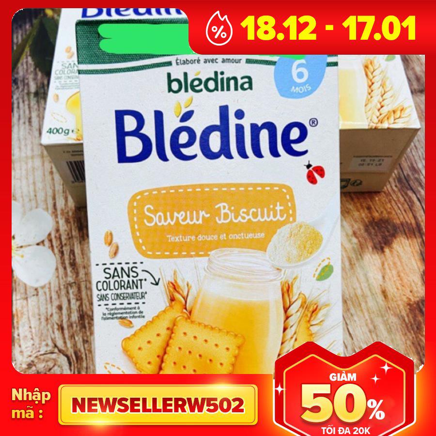 [HCM]Bột Lắc Sữa Bledina Vị Bánh Quy 6m+