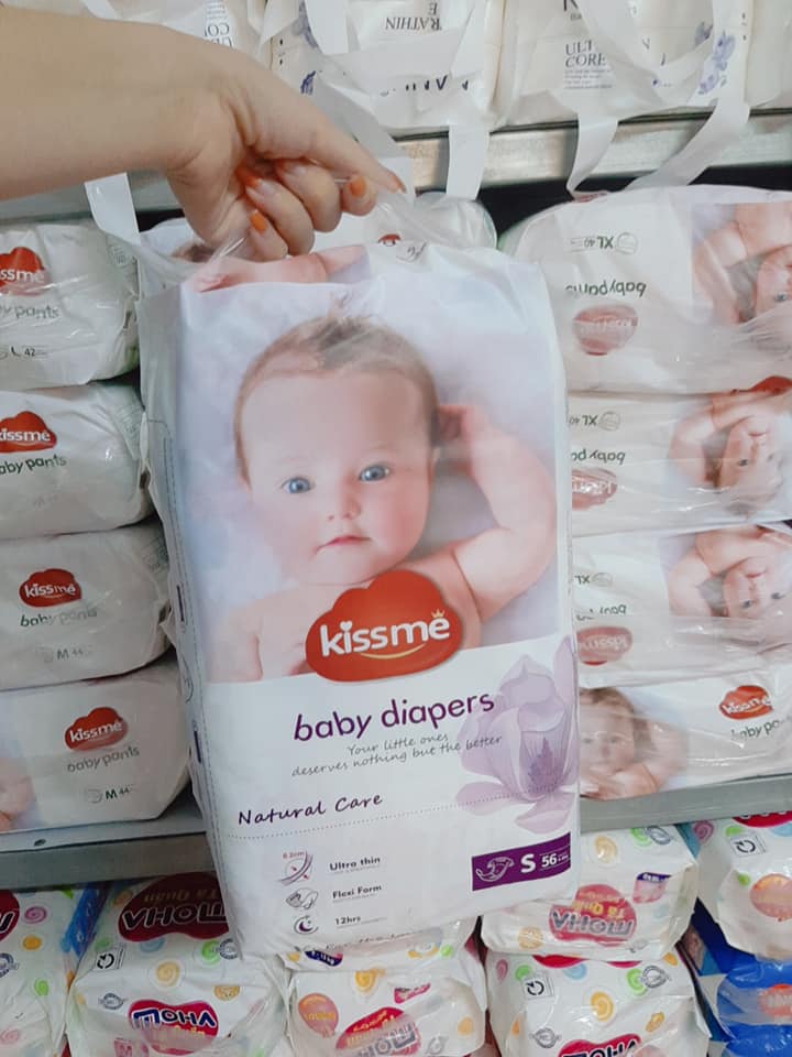 bỉm tả kiss me cho bé