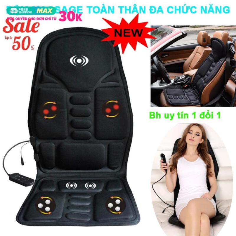 Nệm (Đệm) massage toàn thân Elip - Ghế Mát Xa Đa Năng Toàn Thân giảm stress, lưu thông khí huyết, giảm đau nhức toàn cơ thể dùng cho mọi lứa tuổi