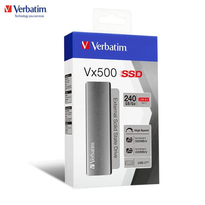 Giá Ổ cứng SSD di động Verbatim Vx500 240GB