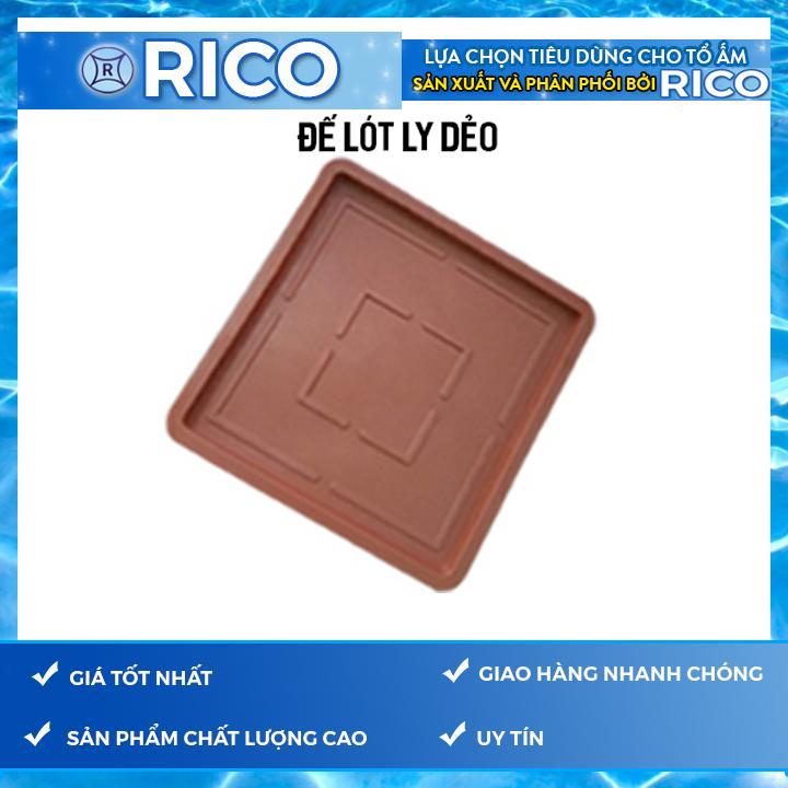 Bộ 5 miếng đế lót ly vuông Rico