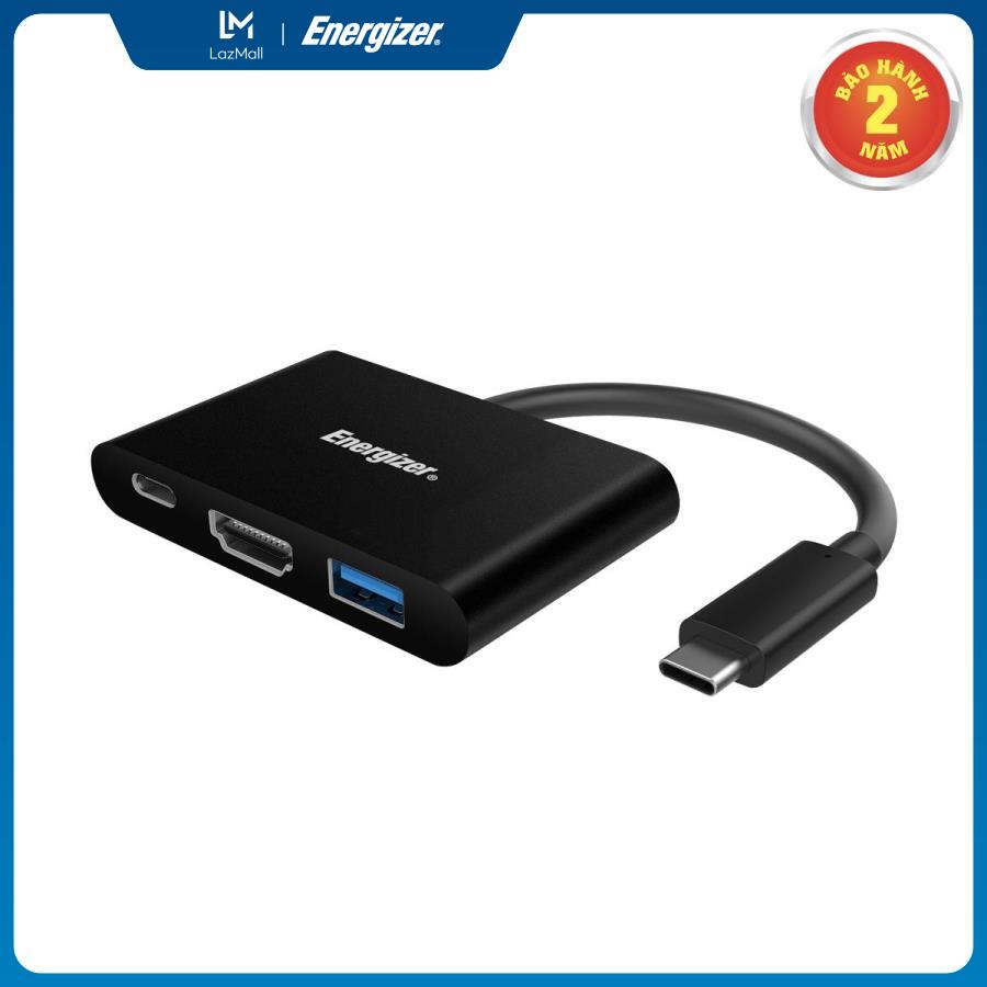 BỘ CHUYỂN USB-C3.1 HUB ENERGIZER USBA/USB-C/HDMI - HC303CV