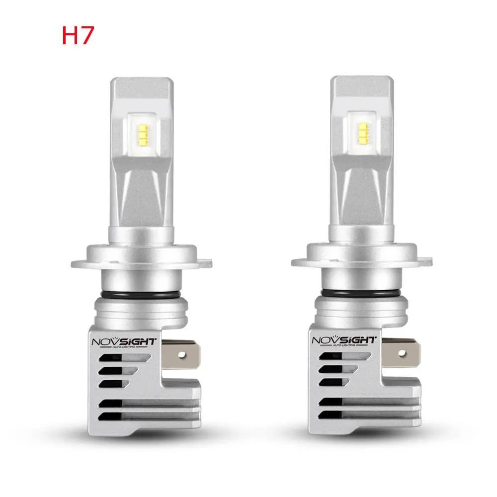 Đèn LED Ô Tô Xe Hơi Siêu Sáng Cao Cấp NovSight N30S Chip ZES 10000LM 6000K Chân Cắm H1 H3 H4 H7 H11 9005 9006