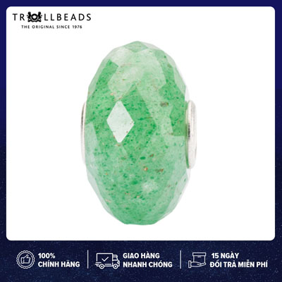 TROLLBEADS Đá Quý Tự Nhiên Green Aventurine