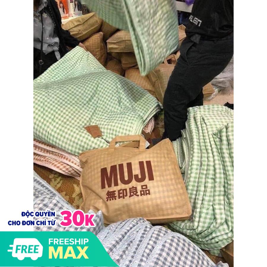 Chăn muji kẻ nhỏ