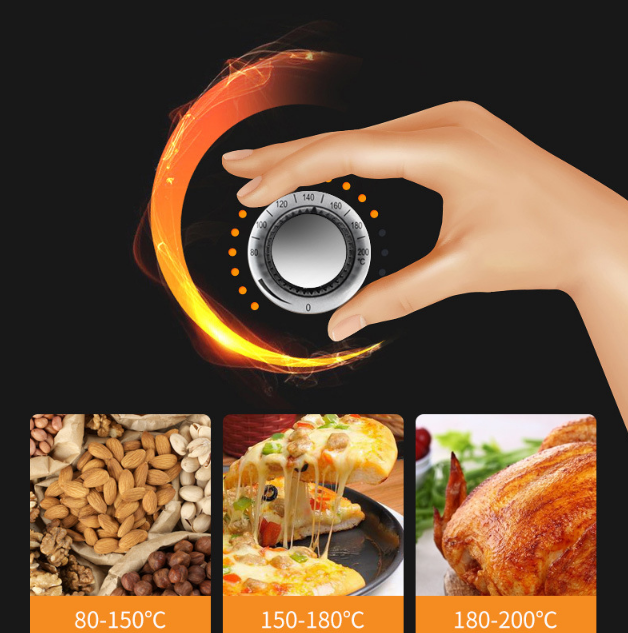 Nồi chiên không dầu Sharp loại 6L