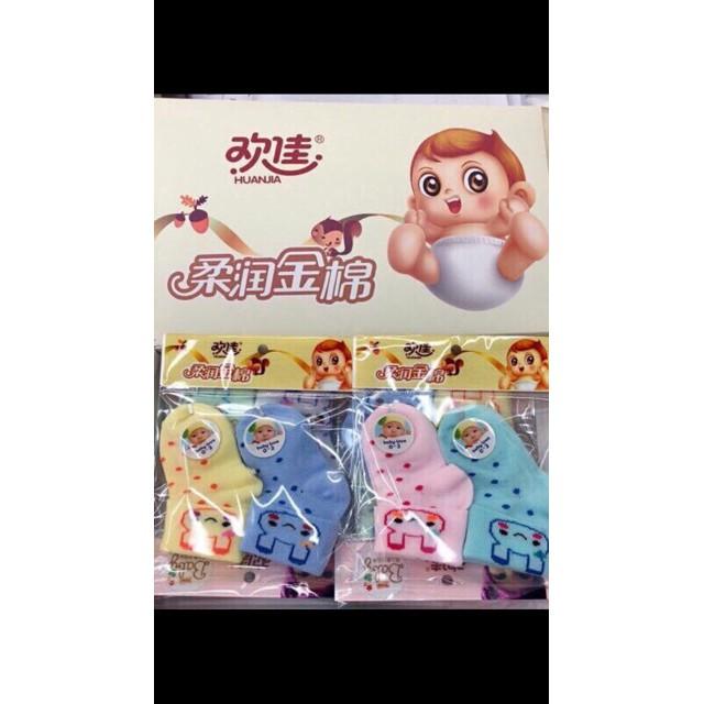 SET 2 TẤT SƠ SINH SIÊU KUTE CHO BÉ YÊU