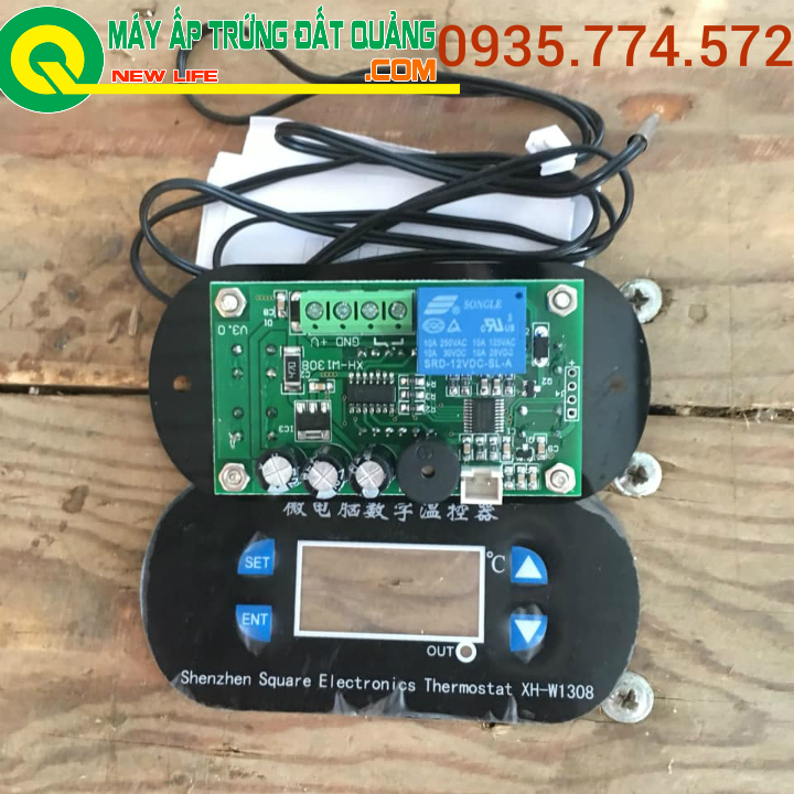 ĐIỀU KHIỂN NHIỆT ĐỘ máy ấp trứng