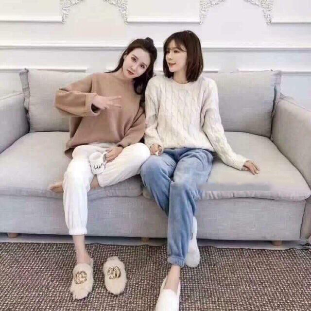 [HCM]QUẦN LEN NỮ BO CHÂN