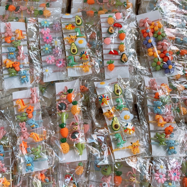Set 10 Dây cột tóc cho bé