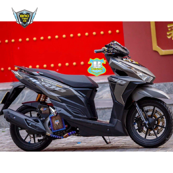 Tem rời xe vario 150 2017 indo dán xe xám
