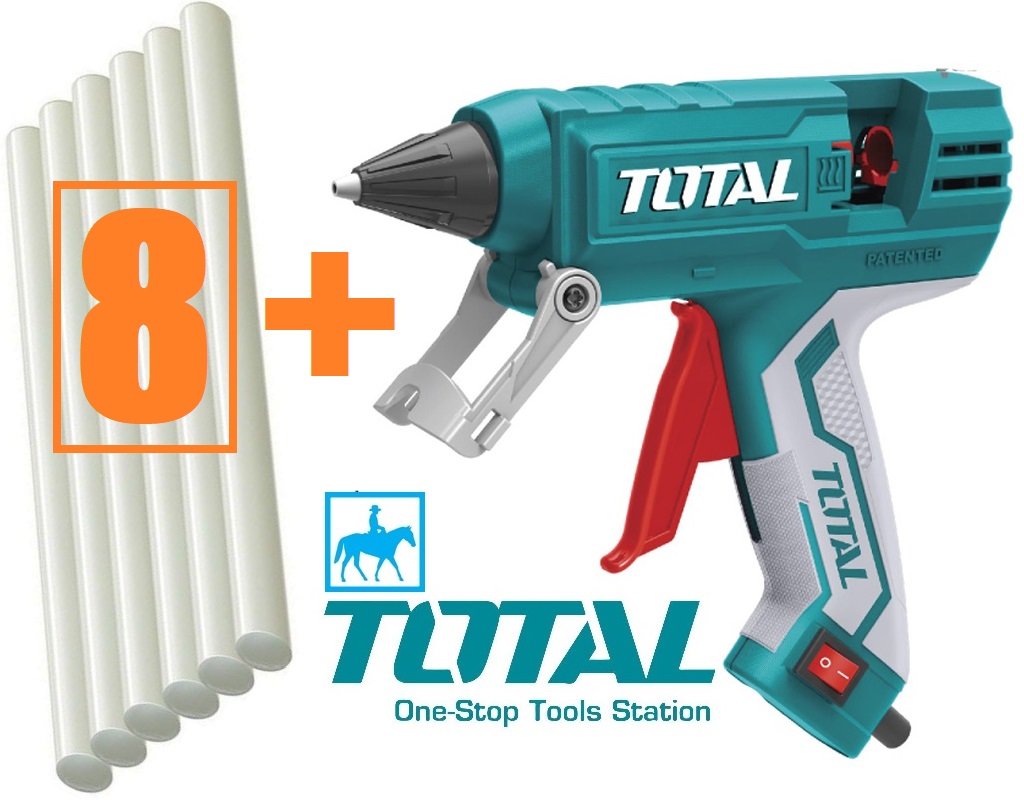 Dụng cụ bơm keo điện 30w 220w total tt301116 tặng 8 cây keo
