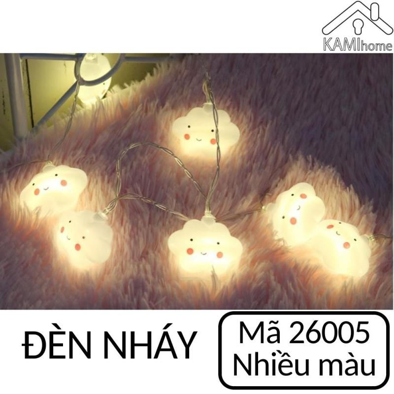 Dây led nháy Nhiều màu hình Mặt cười - 4m - 16 bóng