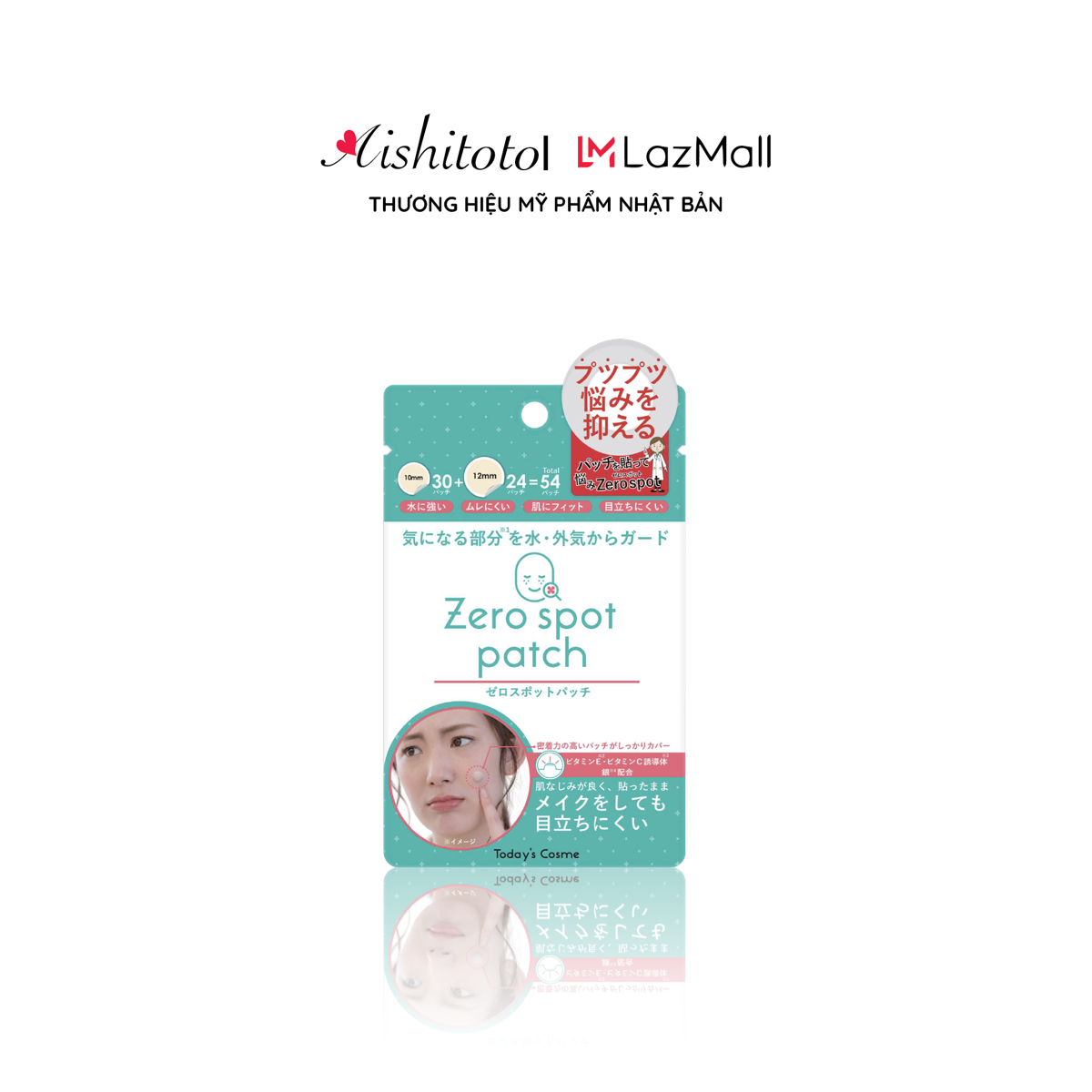 Miếng Dán Mụn Zero Spot Patch (54 miếng)