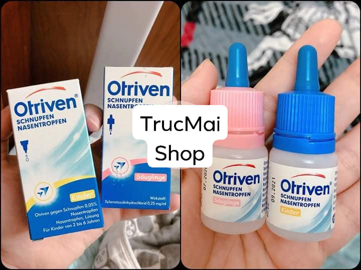 Nhỏ mũi Otriven Đức 0,05%