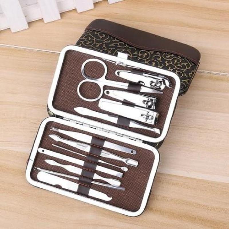 Bộ Kiềm Cắt Móng 12 Món Lớn (Hàng Cao Cấp) - Bộ Cắt Móng Tay 12 Món Tiện Dụng - Bộ Kềm cắt móng russia 12 món (lớn ) - Bộ kềm cắt móng tay chân