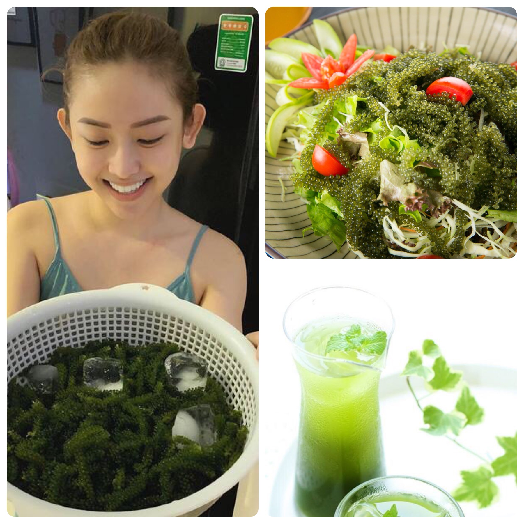 100gr Rong nho tách nước Khánh Hòa