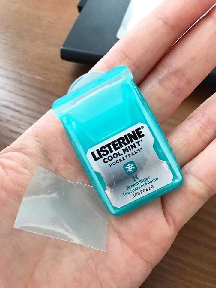 NGẬM THƠM MIỆNG LISTERINE (72 MIẾNG)