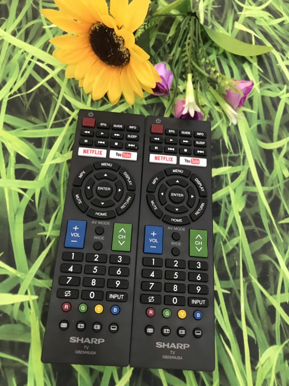 REMOTE  TIVI SHARP( HÀNG ZIN)