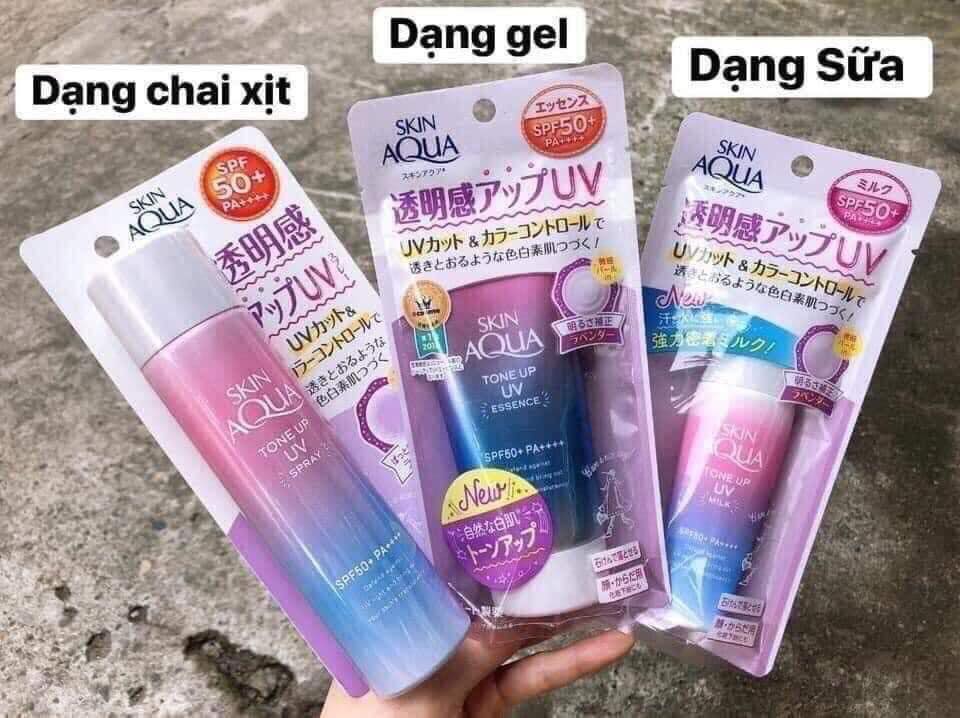Xịt chống nắng Skin Aqua Nhật Bản