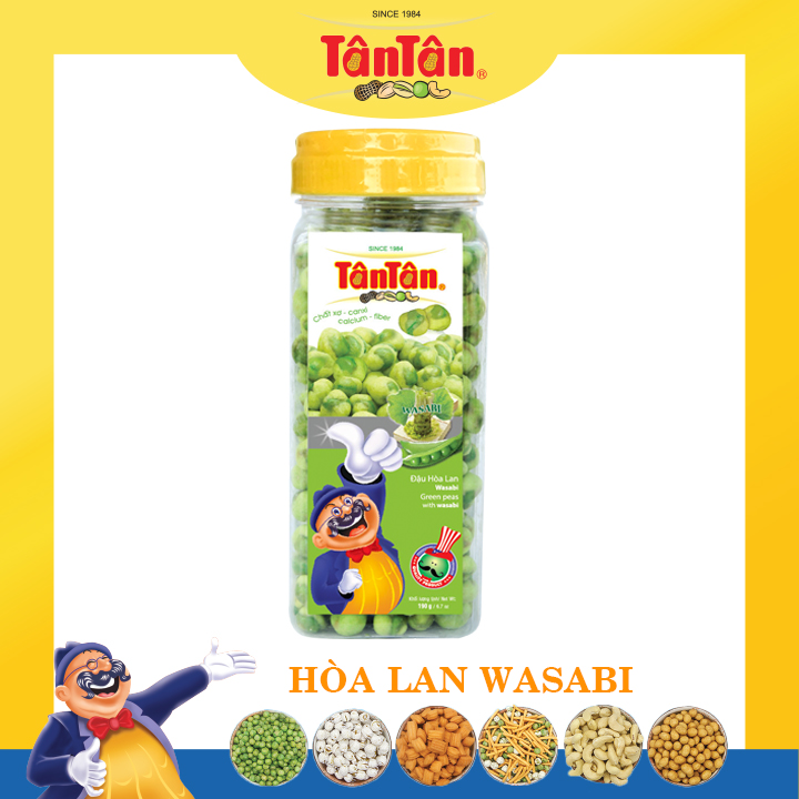 [GIÁ SỐC] Đậu hòa lan Wasabi Tân Tân hủ 190g