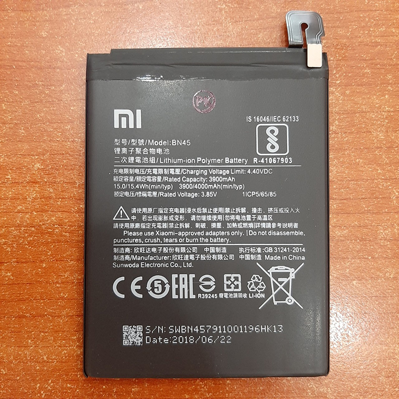 Pin điện thoại Xiaomi redmi Note 5 Pro ( BN45)