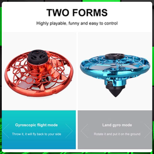 Đĩa bay UFO cảm biến thông minh tự điều khiển bằng cảm ứng và bằng tay