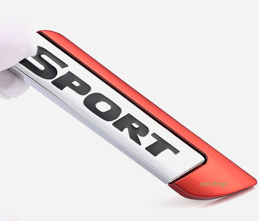 [HCM]Tem chữ lo go SPORT dán trang trí xe-Model 2