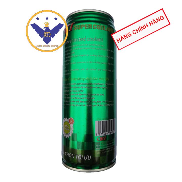 Nước làm mát động cơ ô tô (màu xanh) OKI Super Coolant 500ml